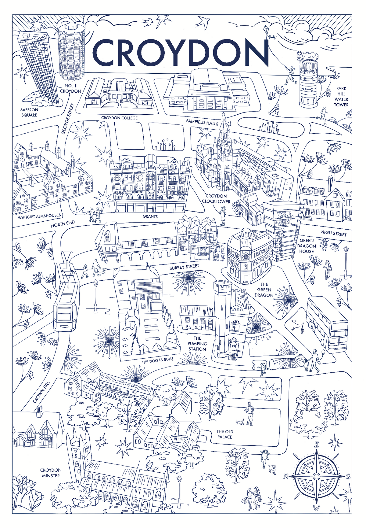Croydon special edition map