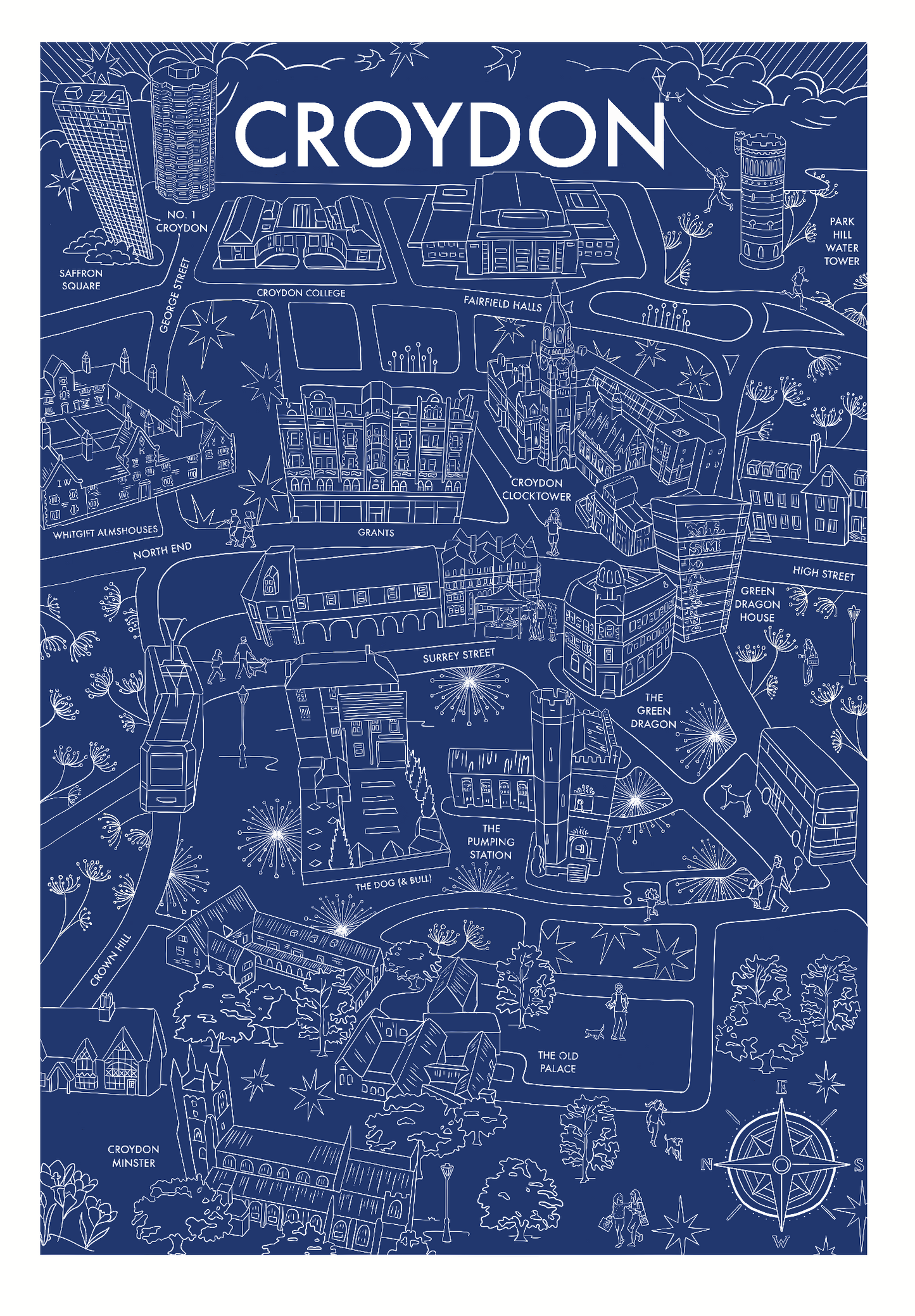 Croydon blueprint special edition map