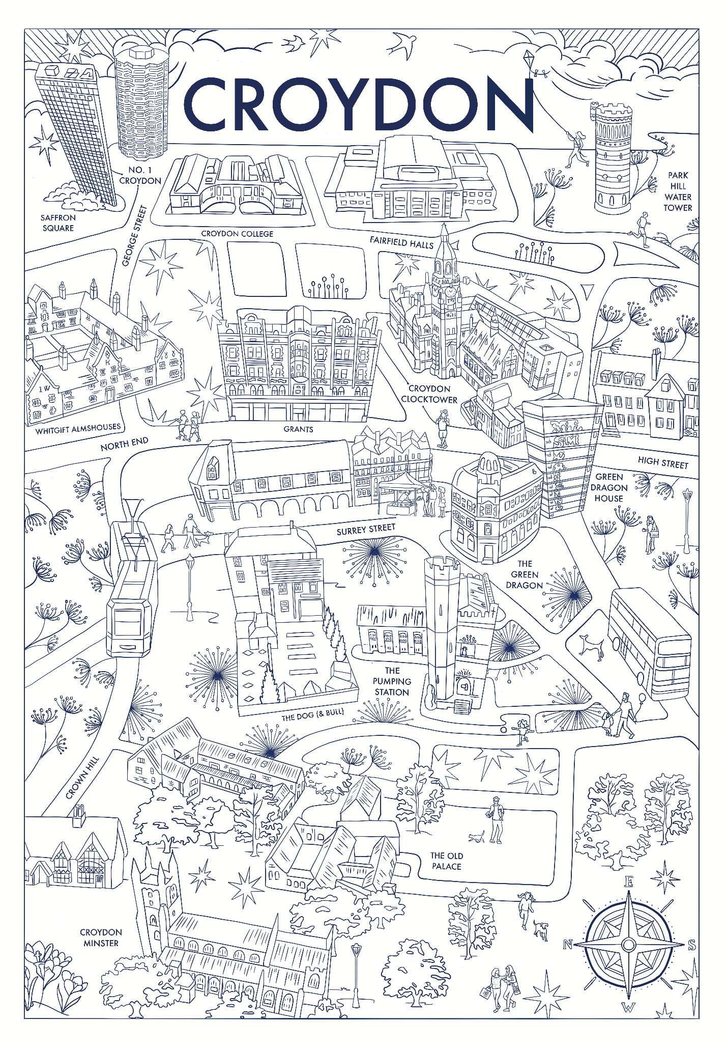 Croydon special edition map