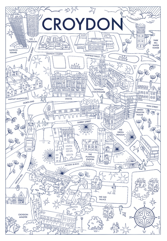 Croydon special edition map