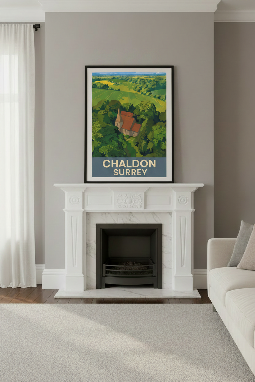 Chaldon Surrey lifestyle mockup