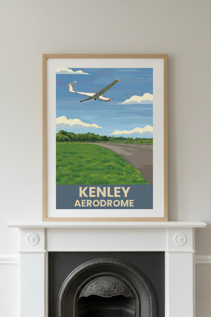 Kenley Aerodrome – Victorian Fireplace Mockup