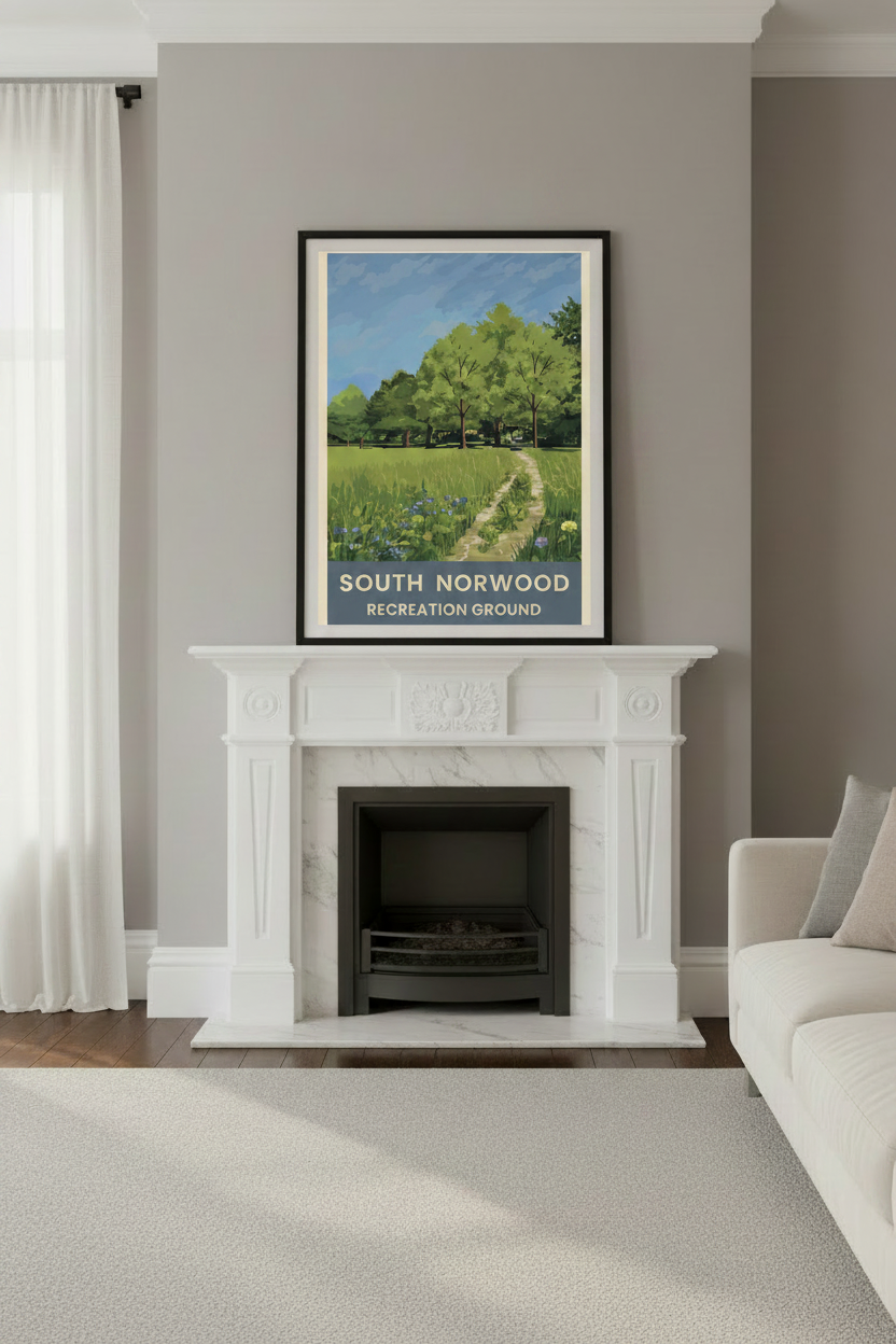 South Norwood Recreation Ground lifestyle mockup