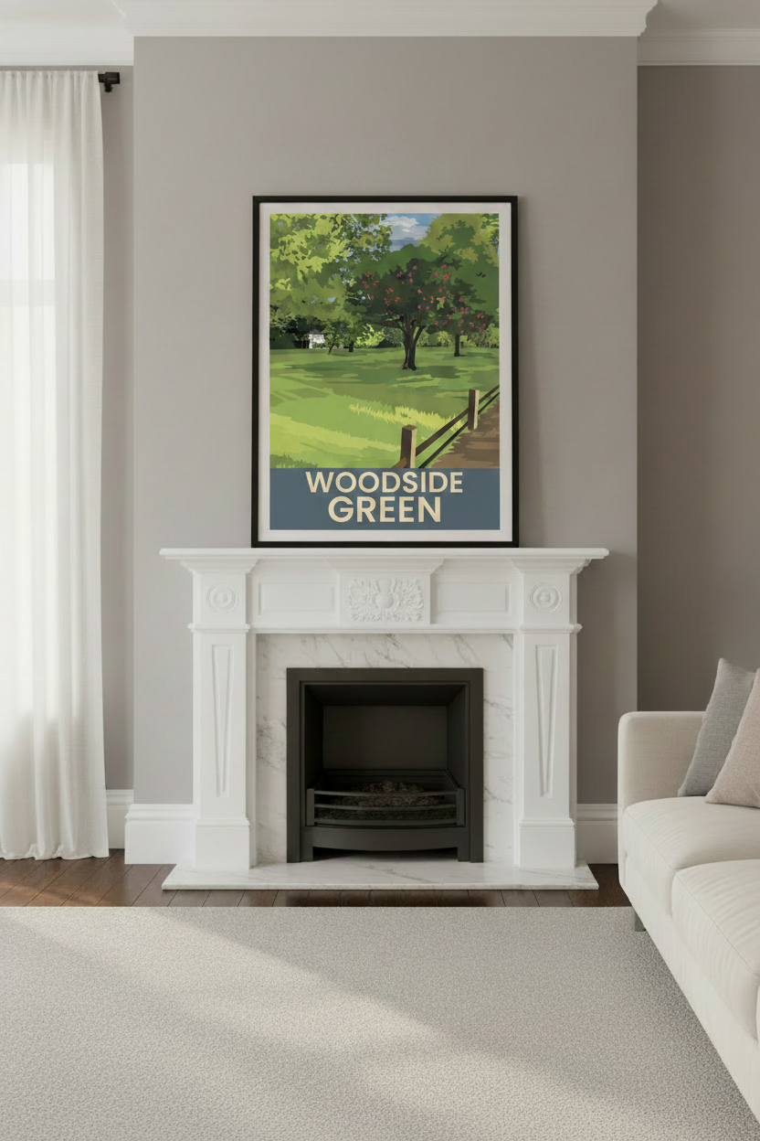 Woodside Green lifestyle mockup